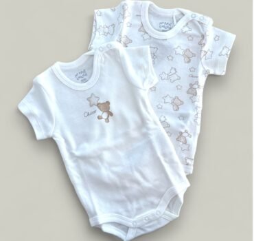 Комплект боди с меченца CHICCO - снимка 1 - Бельо/боди за момче/момиче - Yomi.Kids