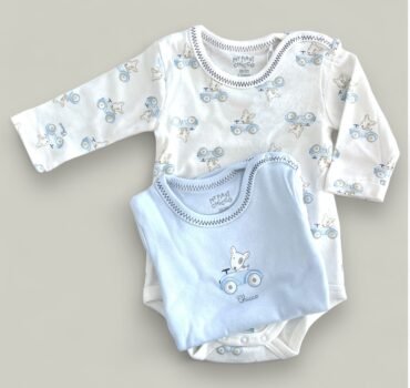 Комплект от 2 броя боди CHICCO - снимка 1 - Блеьо/боди за момче - Yomi.Kids