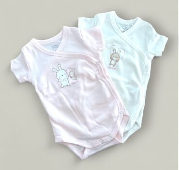 Комплект боди зайчета CHICCO - снимка 1 - Бельо/боди за момиче - Yomi.Kids