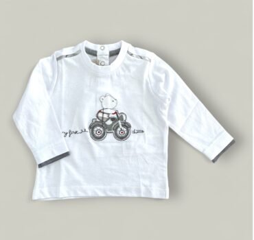 Блуза с бродерия мече CHICCO - снимка 1 - Блузи за момче - Yomi.Kids