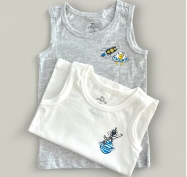 Комплект потници космос CHICCO - снимка 1 - Бельо/боди за момче - Yomi.Kids