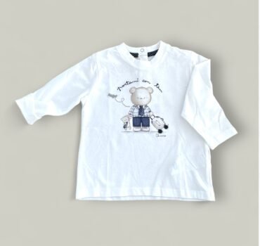 Блуза с принт мече CHICCO - снимка 1 - Блузи за момче - Yomi.Kids