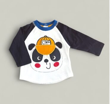 Бебешка блуза с панда CHICCO - снимка 1 - Блузи за момче - Yomi.Kids