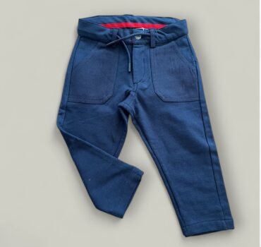 Детски спортно-елегантен панталон CHICCO в тъмно синьо - снимка 1 - Панталони за момче - Yomi.Kids