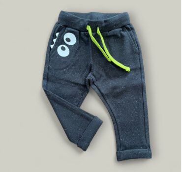 Бебешки спортен панталон за момче CHICCO в тъмно сиво - снимка 1 - Панталони за момче - Yomi.Kids