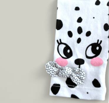 Бебешки клин за момиче CHICCO в бяло - снимка 2 - Панталони и клинове за момиче - Yomi.Kids