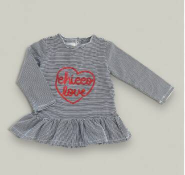 Детска блуза CHICCO на райе - снимка 1 - Блузи за момиче - Yomi.Kids