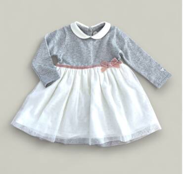 Бебешка елегантна рокля CHICCO - снимка 1 - Рокли за момиче - Yomi.Kids