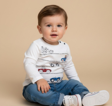 Блуза с принт коли CHICCO