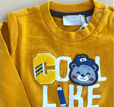 Бебешка блуза с дълъг ръкав CHICCO - снимка 2 - Блузи за момче - Yomi.Kids