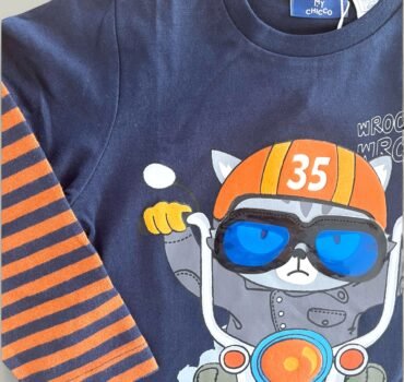 Детска блуза с двоен ръкав CHICCO - снимка 2 - Блузи за момче - Yomi.Kids