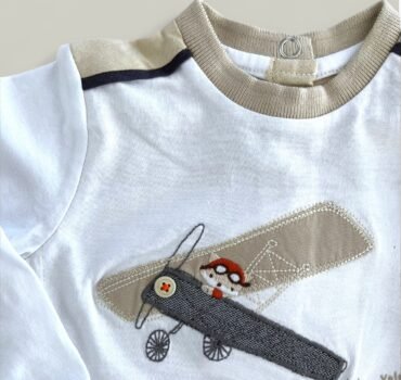 Блуза с бродерия самолет CHICCO - снимка 2 - Блузи за момче - Yomi.Kids