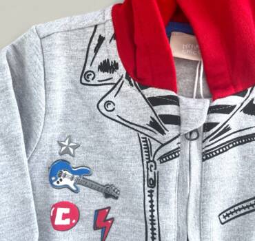 Бебешки суитчър за момче CHICCO- снимка 2 - Суитчъри/жилетки за момче - Yomi.Kids