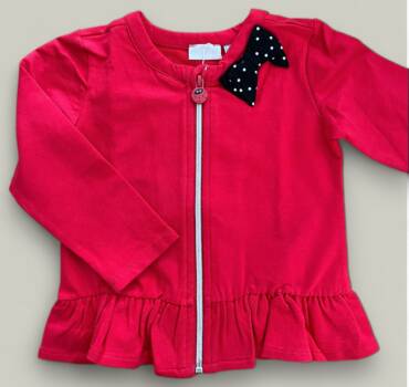 Детска трикотажна жилетка за момиче CHICCO - снимка 1 - Суитчъри/жилетки за момиче - Yomi.Kids