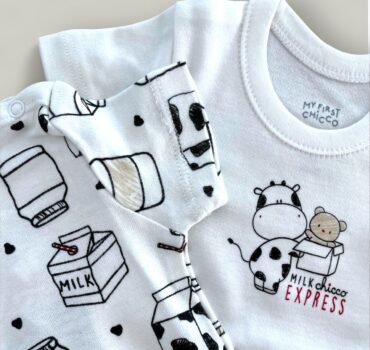 Комплект боди с кравички CHICCO - снимка 2 - Бельо/боди за момче/момиче - Yomi.Kids