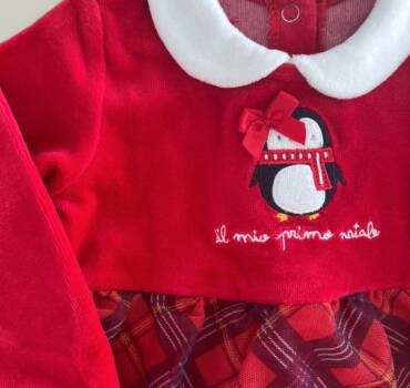 Бебешка рокля с дълъг ръкав CHICCO - снимка 2 - Рокли за момиче - Yomi.Kids