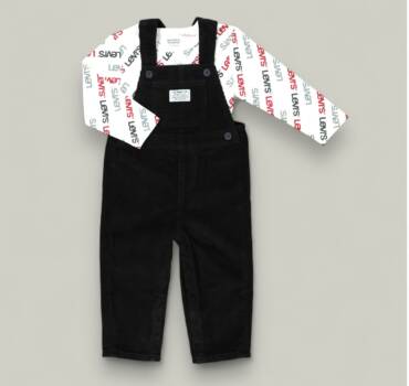 Детски комплект блуза и гащеризон за момче LEVIS - снимка 1 - Комплекти за момче - Yomi.Kids