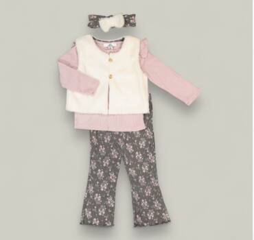 Детски комплект за момиче WONDERLUXE от 4 части - снимка 1 - Комплекти за момиче - Yomi.Kids