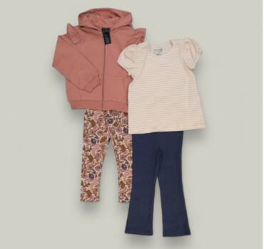 Детски компект за момиче CYNTHIA ROWLEY от 4 части - снимка 1 - Комплекти за момиче - Yomi.Kids