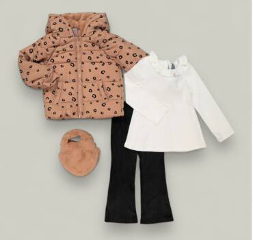 Детски комплект за момиче TAHARI GIRL от 4 части - снимка 1 - Комплекти за момиче - Yomi.Kids