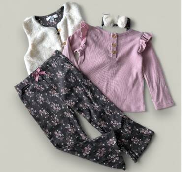 Детски комплект за момиче WONDERLUXE от 4 части - снимка 2 - Комплекти за момиче - Yomi.Kids