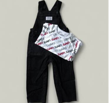 Детски комплект блуза и гащеризон за момче LEVIS - снимка 2 - Комплекти за момче - Yomi.Kids