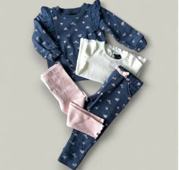 Детски комплект за момиче CYNTHIA ROWLEY от 4 части - снимка 2 - Комплекти за момиче - Yomi.Kids