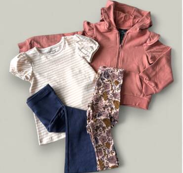 Детски компект за момиче CYNTHIA ROWLEY от 4 части - снимка 2 - Комплекти за момиче - Yomi.Kids