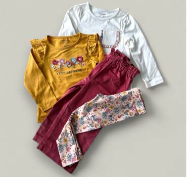 Детски комплект за момиче Haute Hippie от 4 части - снимка 1 - Комплекти за момиче - Yomi.Kids