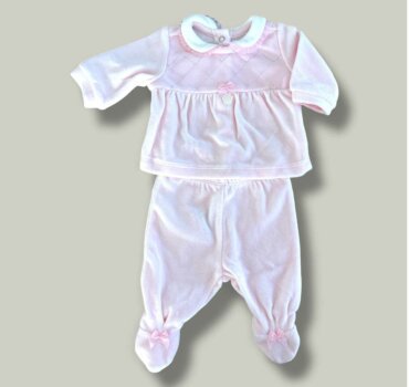 Бебешки комплект за момиче CHICCO от 2 части - снимка 1 - Новородено момиче - Yomi.Kids