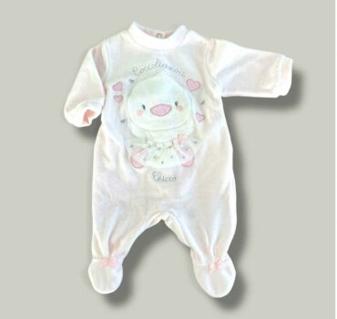 Бебешки ромпър пиленце CHICCO - снимка 1 - Новородено момиче - Yomi.Kids