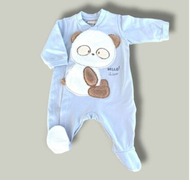 Бебешки ромпър CHICCO в синьо - снимка 1 - Новородено момче - Yomi.Kids