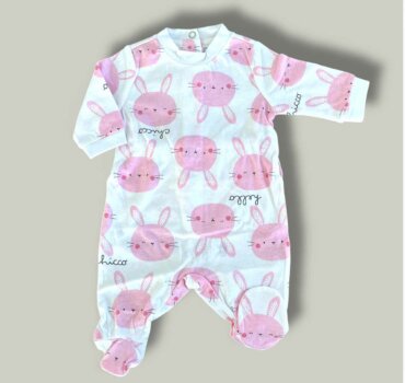 Комплект пижамки зайче CHICCO - снимка 3 - Новородено момиче - Пижами момиче - Yomi.Kids