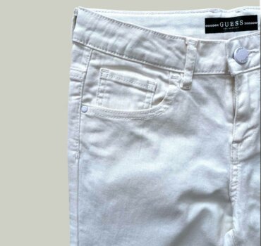 Детски дънки GUESS в бяло - снимка 3 - Тийн момиче - Yomi.Kids