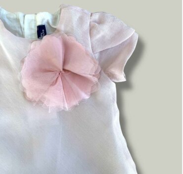 Детска рокля цвете CHICCO - снимка 2 - Рокли - Yomi.Kids