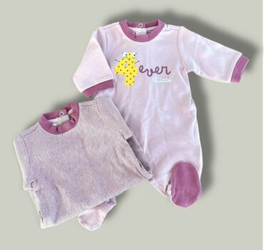 Комплект пижамки CHICCO за момиче - снимка 1 - Новородено момиче - Пижами момиче - Yomi.Kids