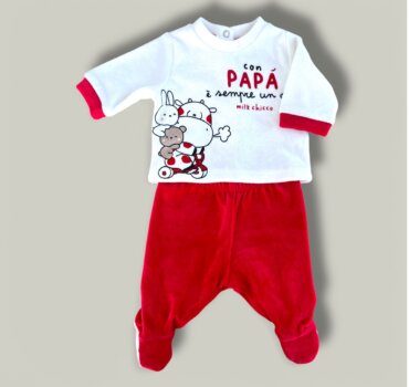 Бебешки комплект CHICCO от 2 части - снимка 1 - Новородено момче/момиче - Yomi.Kids