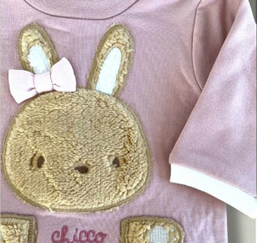 Бебешки комплект зайче CHICCO за момиче - снимка 2 - Новородено момиче - Yomi.Kids