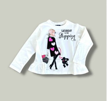 Детска блуза Shopping CHICCO - снимка 1 - Блузи за момиче - Yomi.Kids