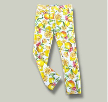 Детски панталон лимони CHICCO - снимка 1 - Панталони и клинове за момиче - Yomik.Kids