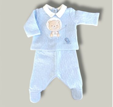 Бебешки комплект за момче CHICCO от 2 части - снимка 1 - Новородено момче - Yomi.Kids