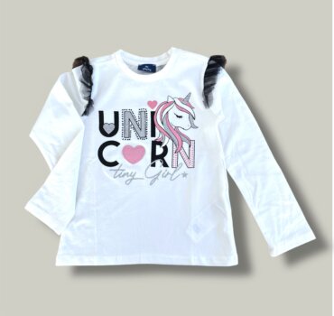 Детска блуза еднорог CHICCO - снимка 1 - Блузи за момиче - Yomi.Kids