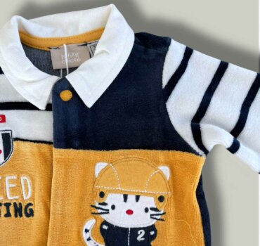 Бебешки ромпър райе CHICCO - снимка 3 - Новородено момче - Yomi.Kids