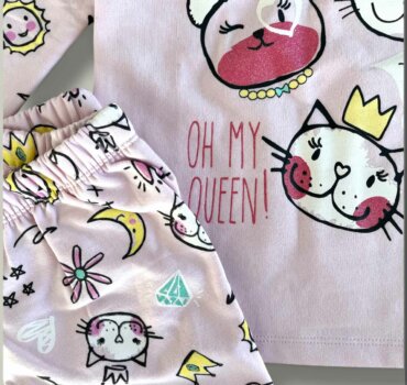 Детска пижама CHICCO в розово - снимка 2 - Пижами за момиче - Yomi.Kids