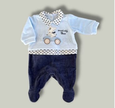 Бебешки ромпър кученце CHICCO - снимка 1 - Новородено момче - Yomi.Kids