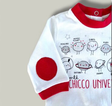 Бебешки комплект вселена CHICCO от 2 части - снимка 2 - Новородено момче/момиче - Yomi.Kids