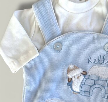 Бебешки комплект за момче CHICCO от 2 части - снимка 2 - Новородено момче - Yomi.Kids