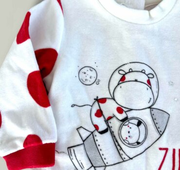 Бебешки ромпър ракета CHICCO - снимка 2 - Пижами момче/момиче - Yomi.Kids