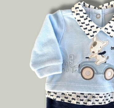 Бебешки ромпър кученце CHICCO - снимка 2 - Новородено момче - Yomi.Kids