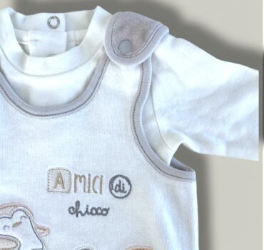 Бебешки комплект за момче CHICCO от 2 части - снимка 2 - Новородено момче - Yomi.Kids